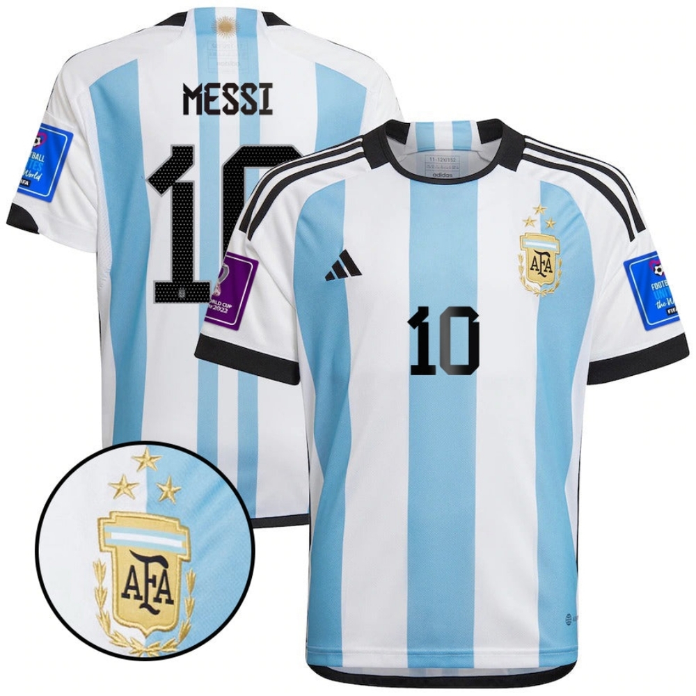 NEW Lionel Messi #10 World Cup Winner 2022 Jersey
